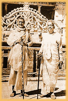 Srila Sridhara Maharaja y A.C. Bhaktivedanta Swami